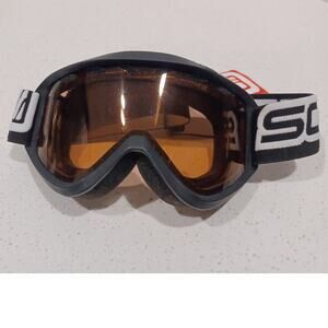 New Scott Black & White Snowboarding goggles orange Lens